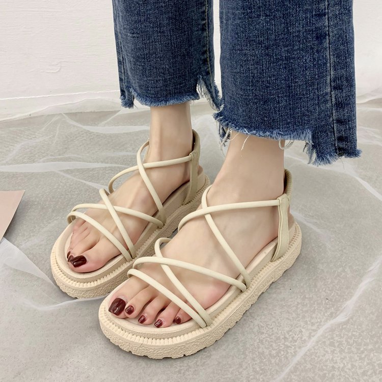 (Order) Giày Sandal Cao Su Chống Thấm Nước Thoải Mái Cho Nữ