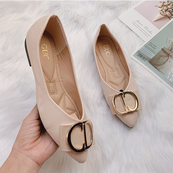 Giày nữ đế bệt CD sang trọng giá rẻ - B294 | BigBuy360 - bigbuy360.vn