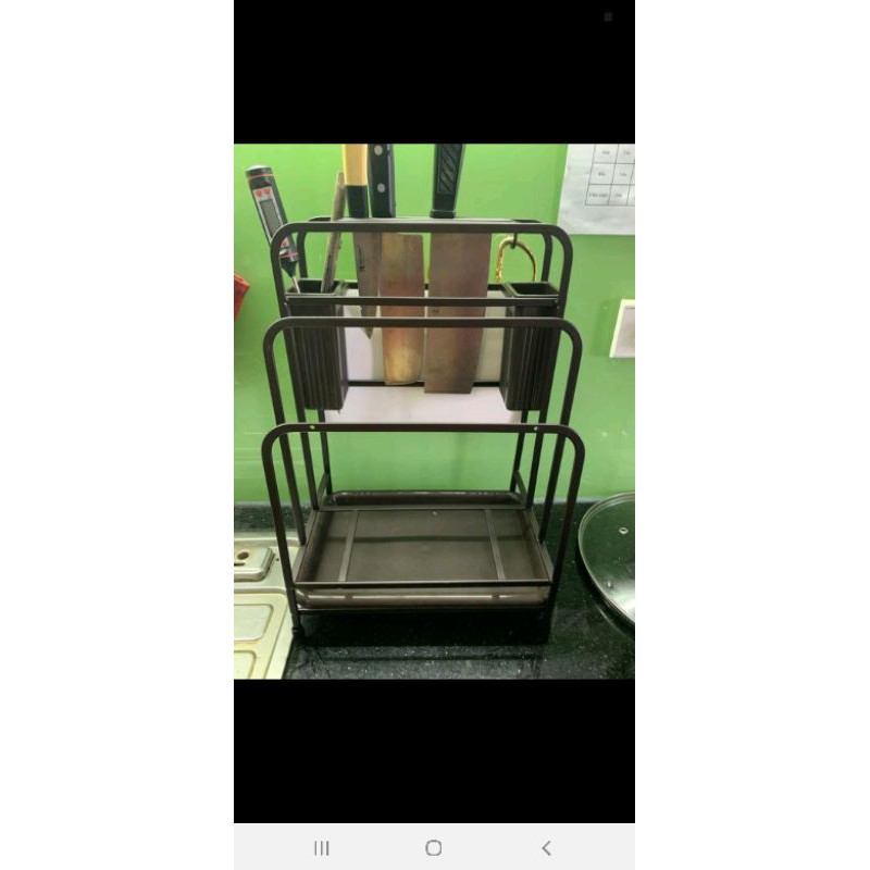 Kệ nhà bếp cắm dao thớt thìa các loại 2163
