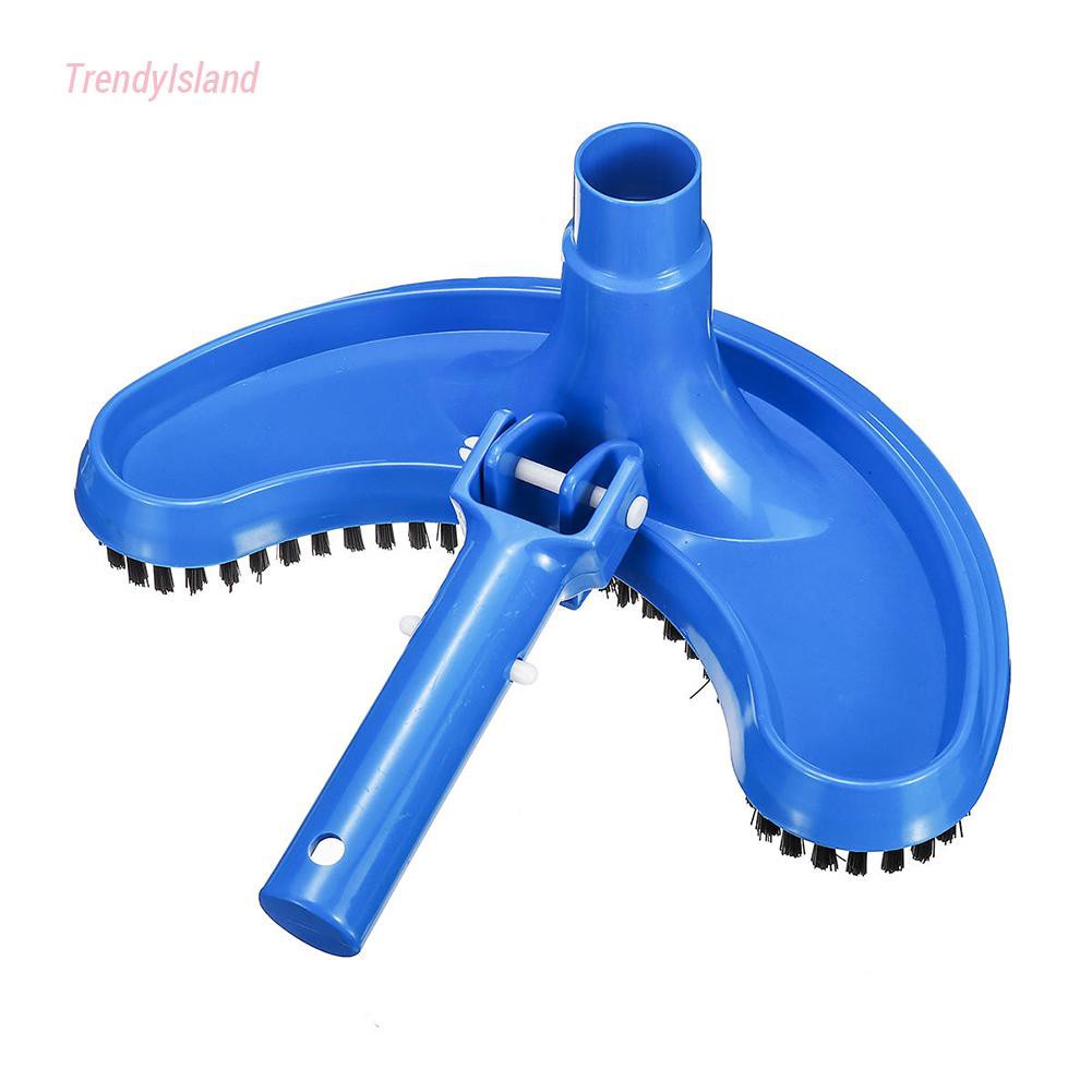 Vacuum Cleaner Half Moon Flexible Swimming Pool Curve Suction Head Cleaning Tool Replacement Parts