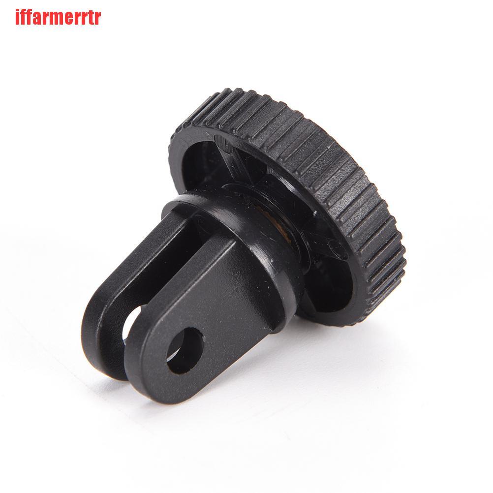 {iffarmerrtr}Mini Tripod Screw Mount Adapter 1/4" Monopod for Gopro Hero SJ4000 Camera 5mm Hot Sale KGD