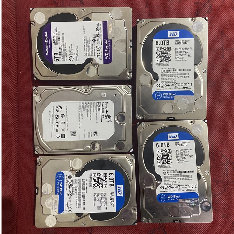 Ổ cứng HDD 1tb 1.5tb 2tb 3tb 4tb 6tb hàng đẹp sức khoẻ good 100% cài sẵn win theo yêu cầu giá rẻ.