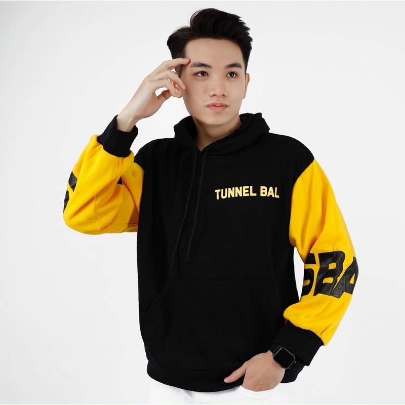 Áo Hoodie Nam Nữ Phối Tay Cá Tính Chất Nỉ Cực Đẹp Vải Đẹp