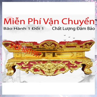 Mâm tế - Mâm bịch - bệ đựng đài nước gỗ mít sơn son thếp vàng