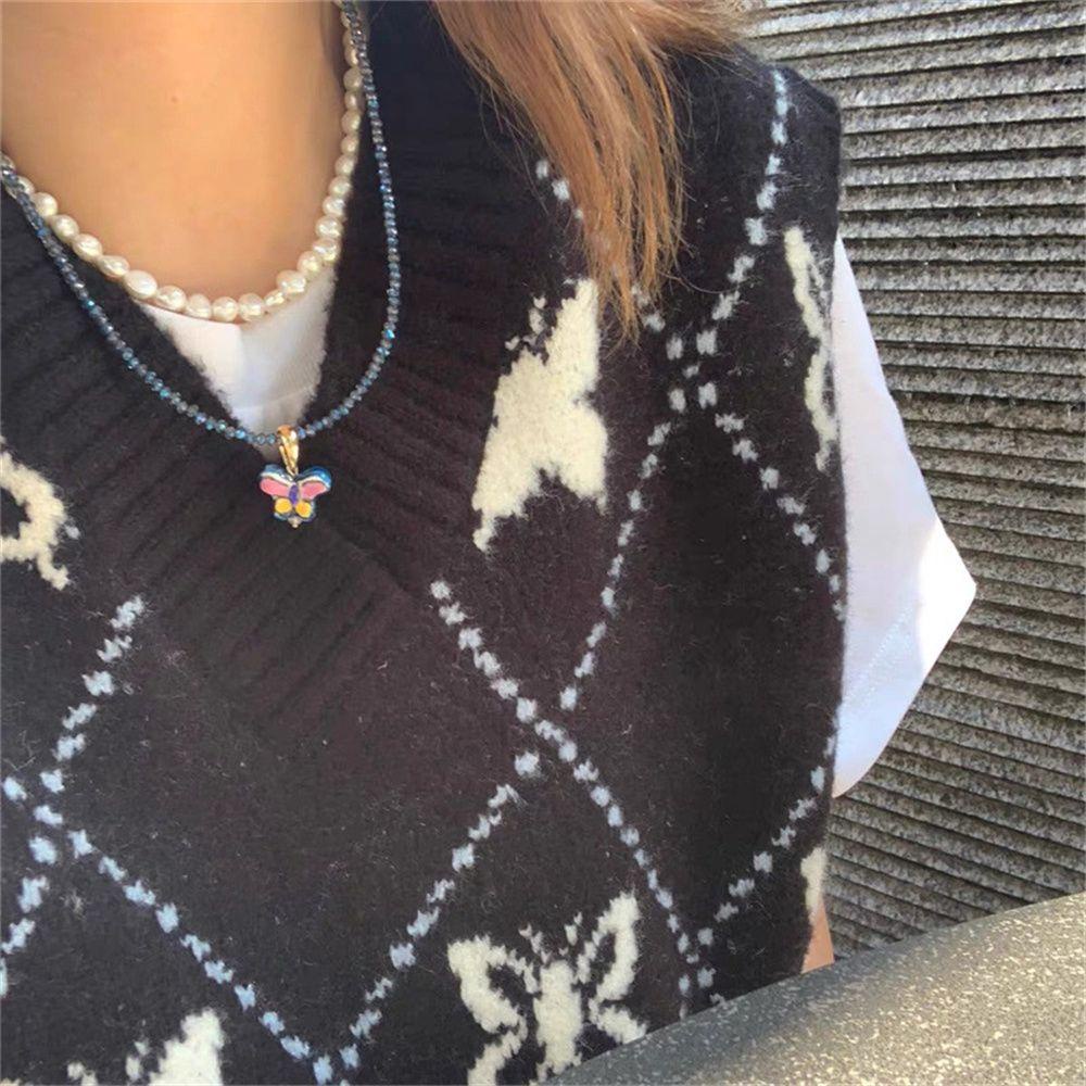 Vòng Cổ Choker Đính Hạt Pha Lê Thời Trang Hàn Quốc