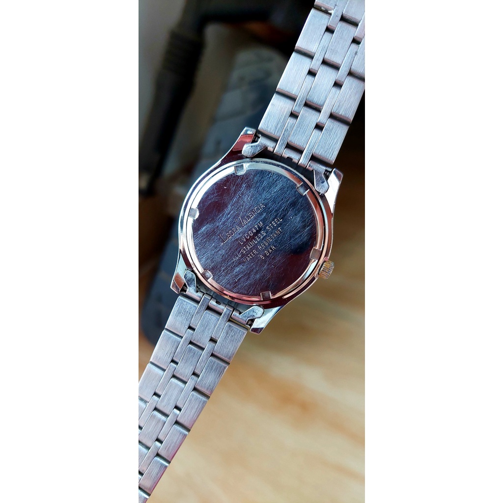 Đồng hồ nam Legra Valencia chạy pin hàng Si