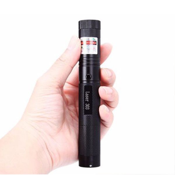 Đèn pin laser 303 ánh sáng xanh siêu mạnh