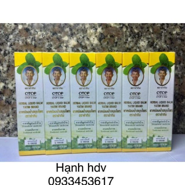 Dầu lăn 25 thảo dược Thái Lan (1 chai)