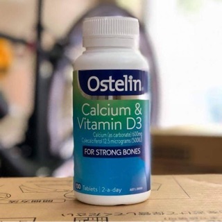 Kẹo canxi & vitamin d Ostelin Úc 130 v