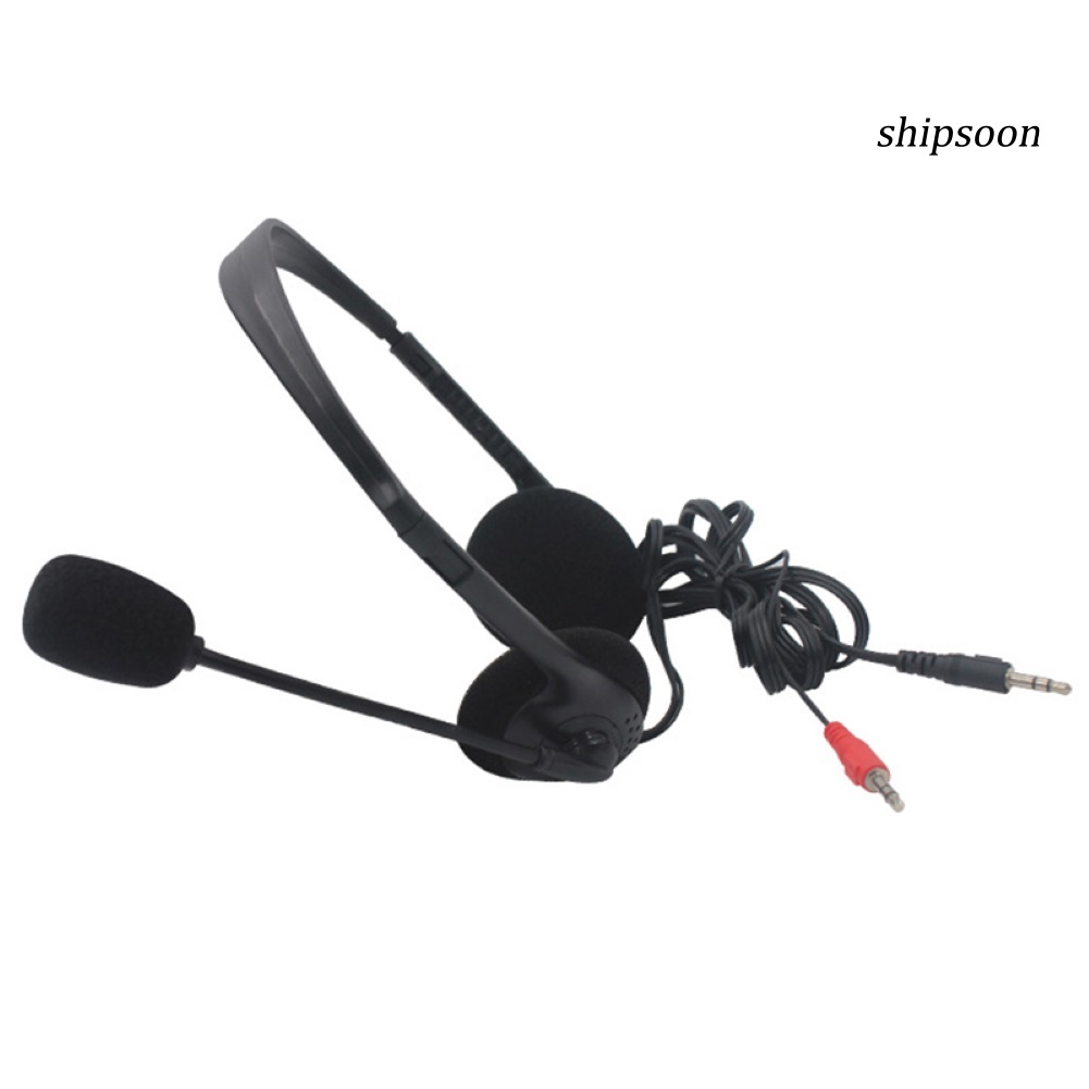 Tai nghe giảm tiếng ồn có dây giắc cắm 3.5mm với micro tiện dụng