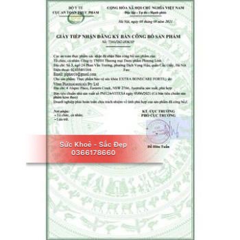 Viên Uống Extra Bonecare Forte Hỗ Trợ Bổ Sung Vitamin, Dưỡng Chất Cho Xương Chắc Khỏe Hộp 60 Viên