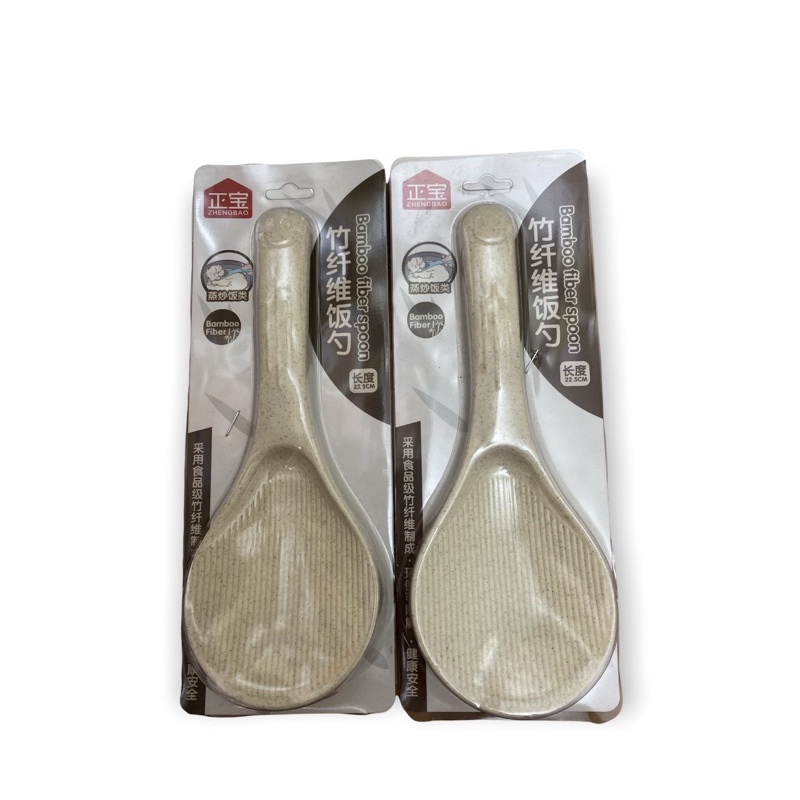 Muôi Cơm Chống Dính Nhựa Lúa Mạch Chịu Nhiệt Tốt