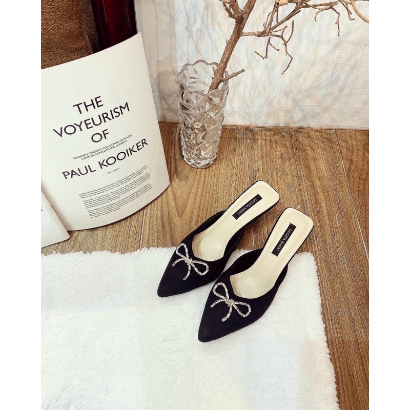 DÉP SỤC MŨI NHỌN NƠ SIÊU SANG GÓT CAO 7P