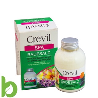 Muối khoáng tắm biển chết CREVIL SPA BADESALZ 600g