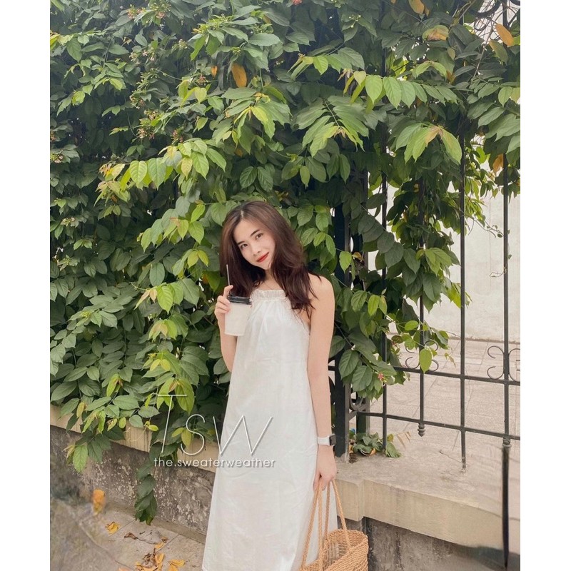 [FREESHIP - HÀNG LOẠI 1] VÁY MAXI CỔ YẾM HỞ LƯNG SIÊU XINH | BigBuy360 - bigbuy360.vn