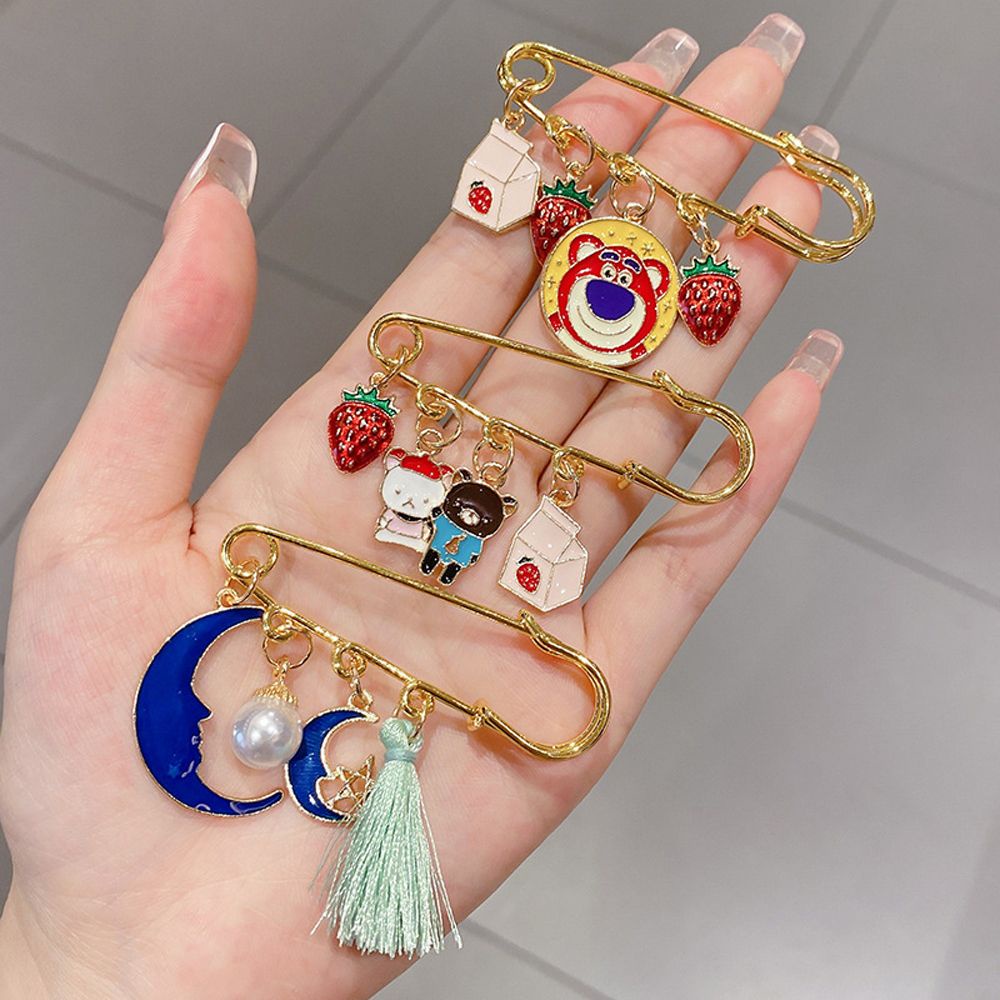 Ghim cài đa chức năng thiết kế xinh xắn dễ thương