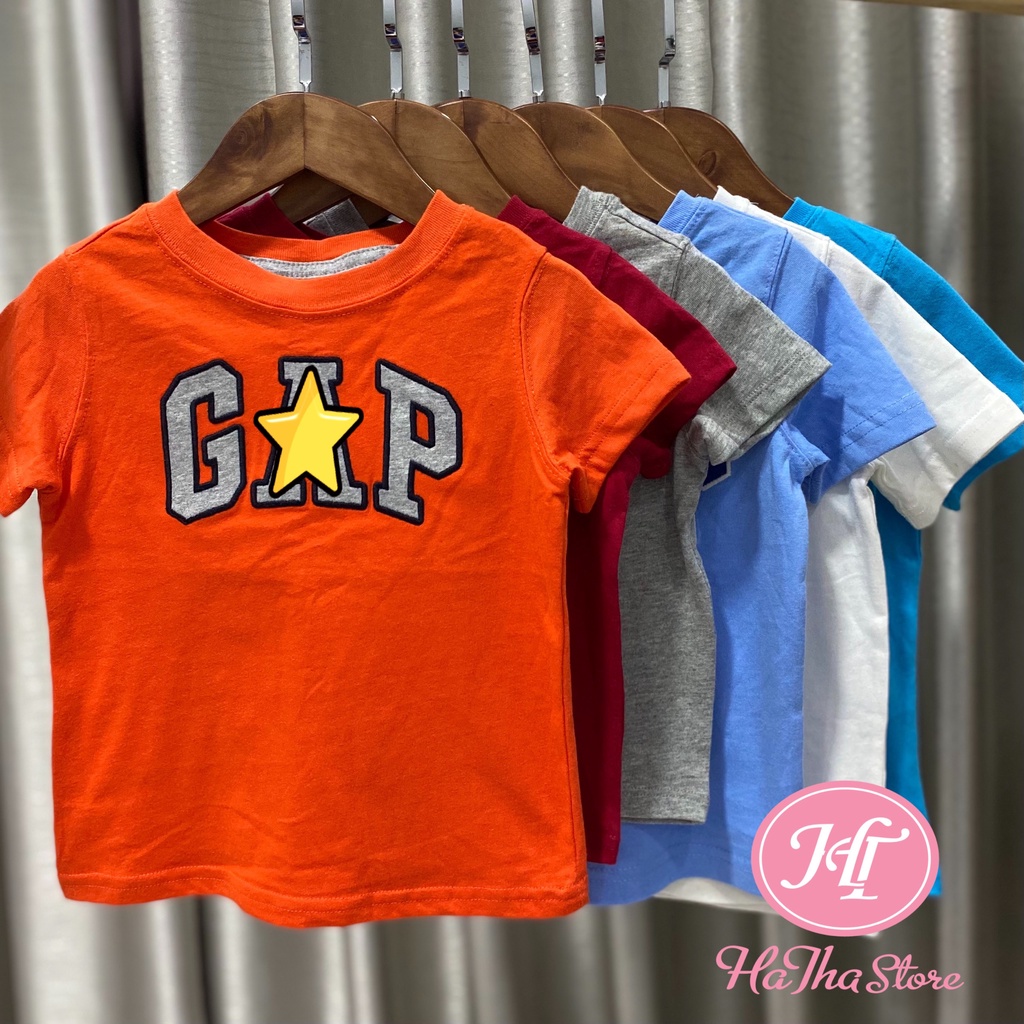 T-Shirt / Áo thun tay ngắn chữ Gap cho bé trai