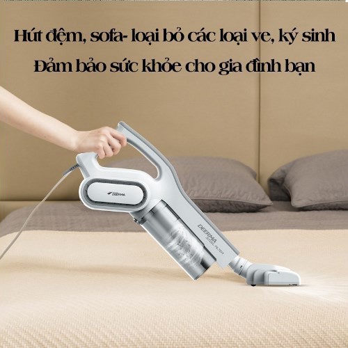 MÁY HÚT BỤI CẦM TAY DEERMA DEM DX700 XIAOMI  CHÍNH HÃNG 2 TRONG 1- MÁY HÚT BỤI CẦM TAY GIA ĐÌNH ĐA NĂNG FULL PHỤ KIỆN