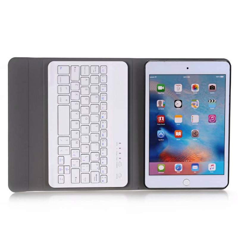 Ốp Máy Tính Bảng Có Bàn Phím Bluetooth Không Dây Và Đèn Nền Có Thể Tháo Rời 7 Màu Cho Samsung Galaxy Tab A 8.0 2019 S Pen SM-P205 SM-P200