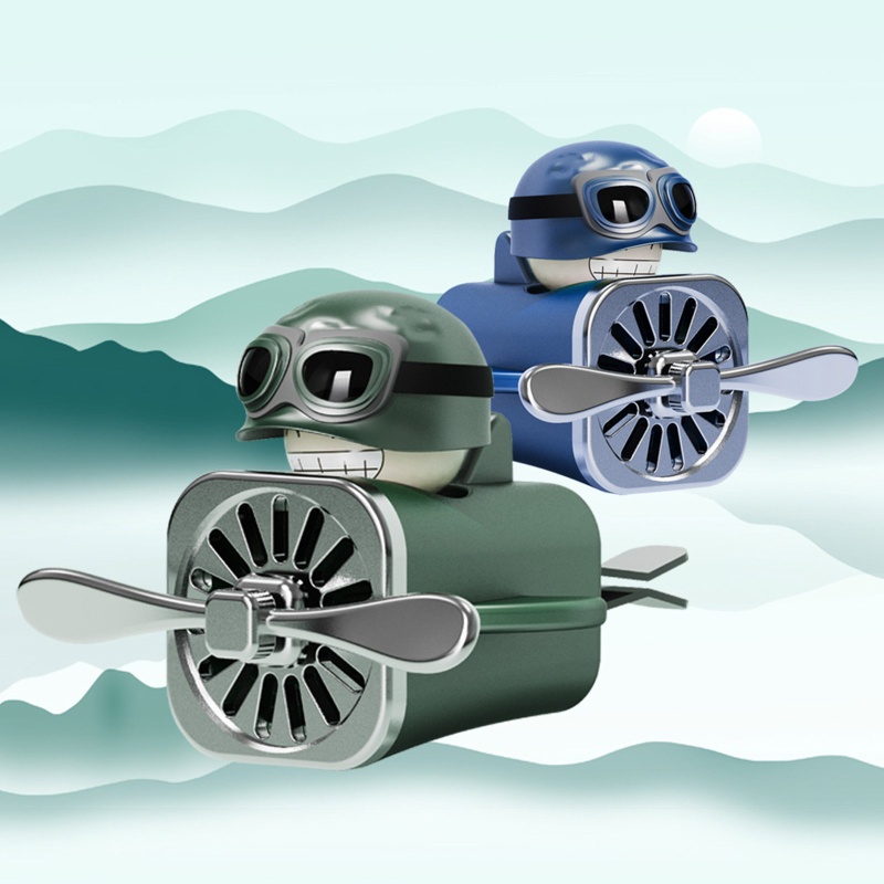 Phụ Kiện Trang Trí Lỗ Thông Gió Xe Hơi Hình Động Vật Đang Bay Dễ Thương