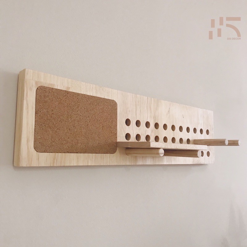 [Ảnh thật tự chụp] BẢNG TREO TƯỜNG - KỆ TREO ĐỒ- MÓC TREO QUẦN ÁO - KỆ PEGBOARD 15X55