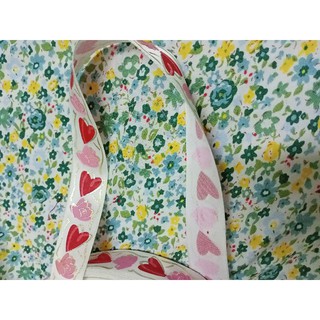 Ruy băng lụa hoạ tiết bản 2cm