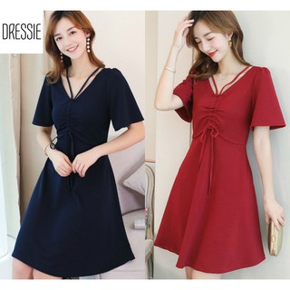 Đầm đẹp xòe váy nữ áo đầm DRESSIE chữ a thời trang nữ sexy công sở dạo phố dự tiệc sang trọng trẻ trung - DX167