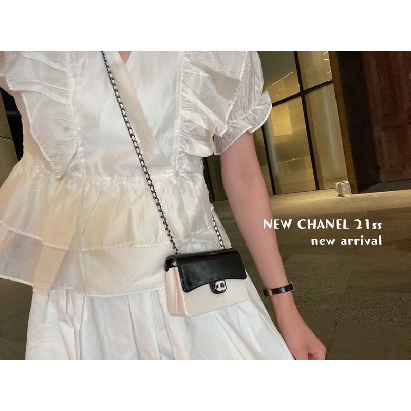 Túi đeo chéo nữ 𝘾𝙝𝙖𝙣𝙚𝙡 Channel CN da thật cao cấp size mini nhỏ xinh