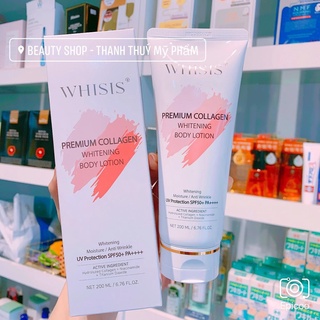 Kem dưỡng body whisis collagen trắng da spf 50+ pda++++ - hàn quốc
