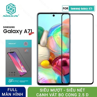 Kính cường lực Samsung Galaxy A71 hiệu Nillkin CP + Pro Full màn