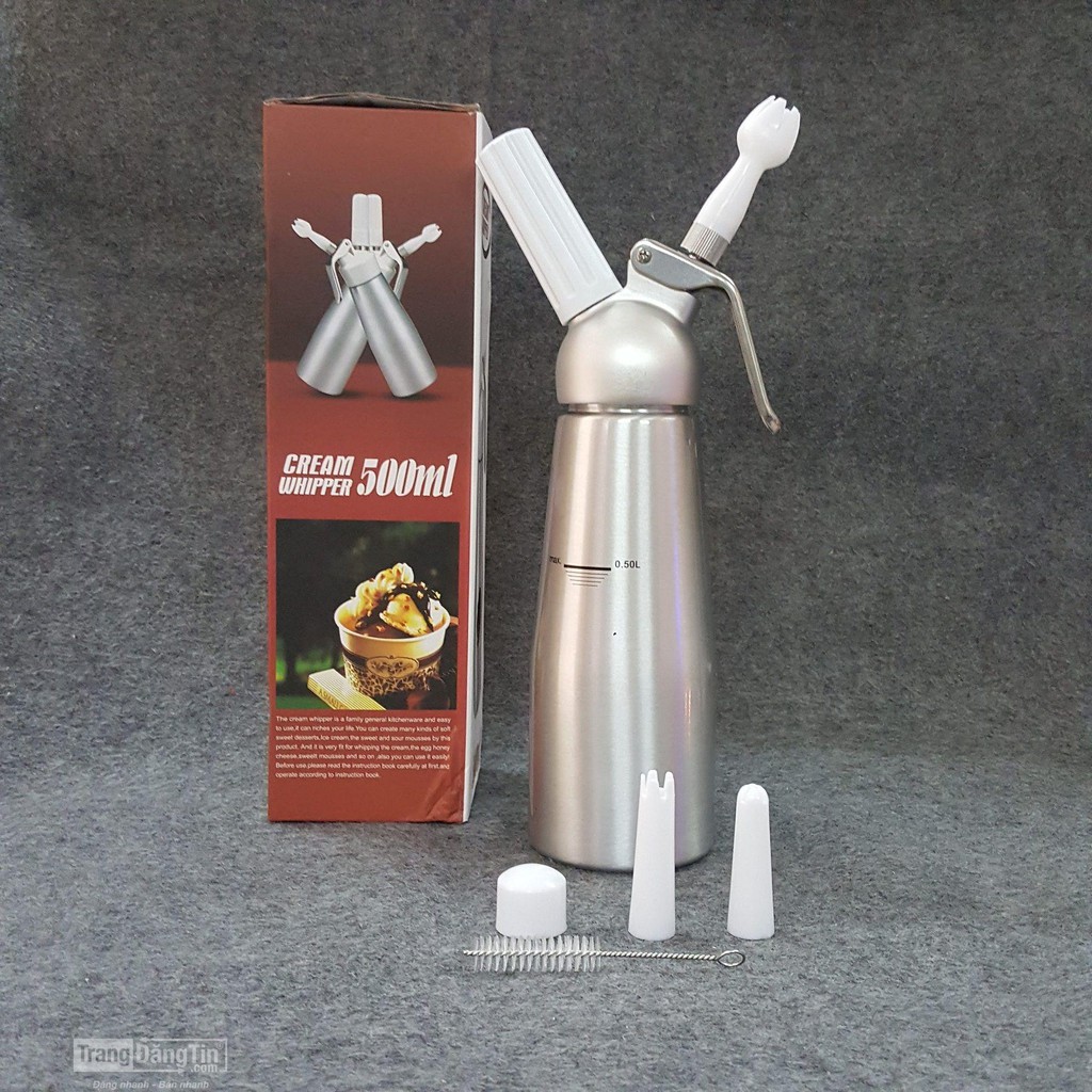 Bình Xịt Kem Cream Whipper  500ml -1000ml - Hàng xịn 1000%