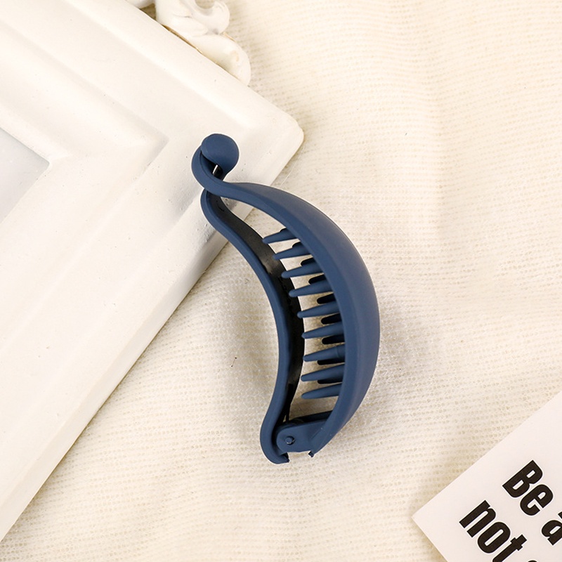 Kẹp Tóc Càng Cua Hình Trái Chuối Màu Kẹo Dễ Thương Thời Trang Cho Nữ