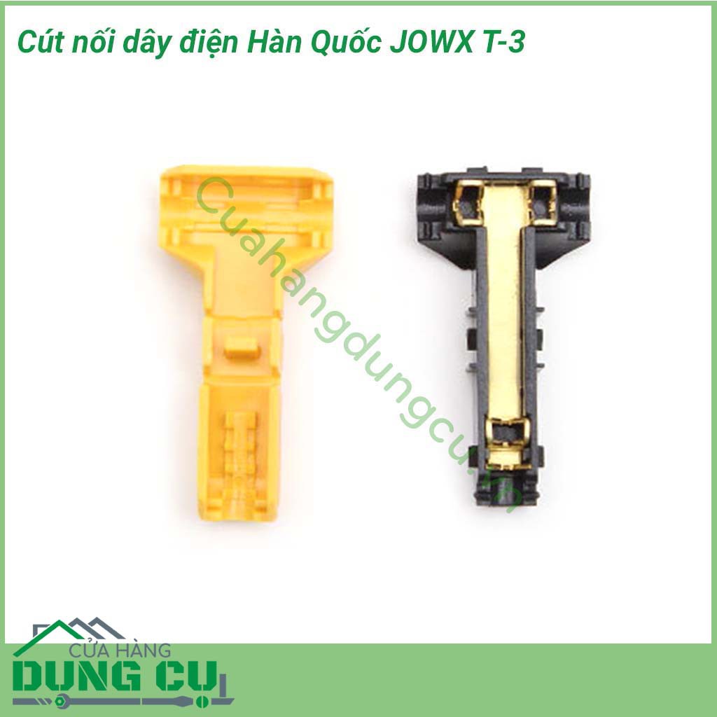 Đầu nối nhanh dây điện T-3 JOWX Hàn Quốc