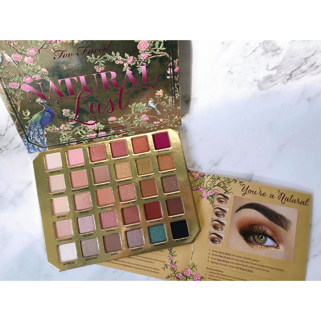 Bảng Phấn Mắt Too Faced Natural Love Eyeshadow Palette