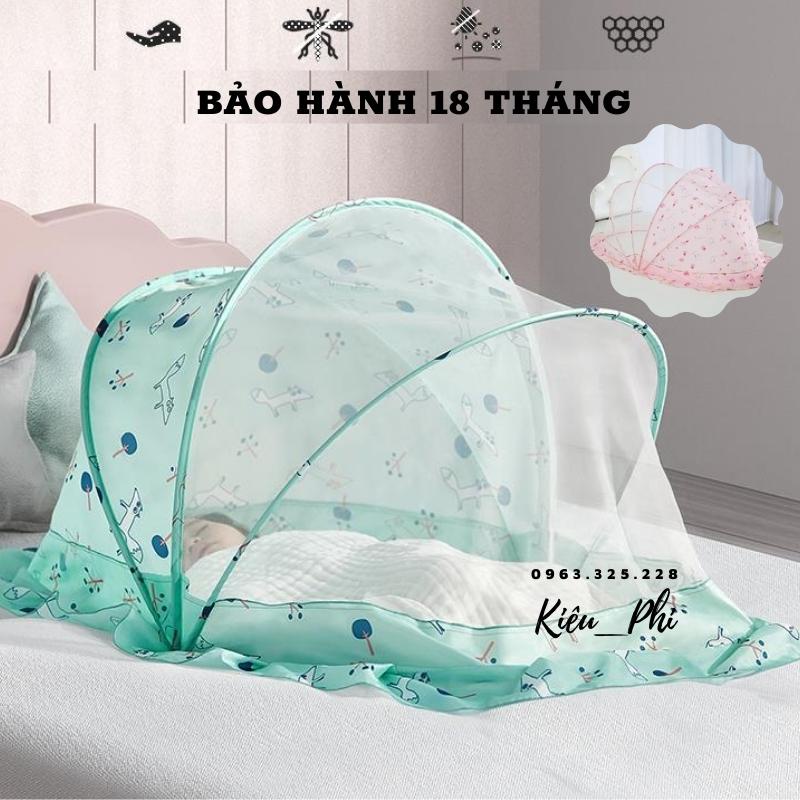 Màn Mùng Chụp Tự Bung gấp gọn, cho em bé sơ sinh bé lớn nhỏ kiểu xếp chống muỗi tuyệt đối cho trẻ em