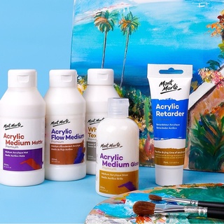 Dung môi pha màu acrylic mont marte - phủ bóng đất sét