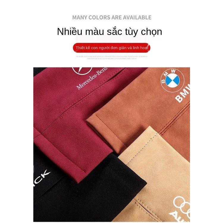 Hộp Đựng Khăn Giấy Nắp Lật Gắn Tấm Che Nắng Xe Hơi Tiện Dụng