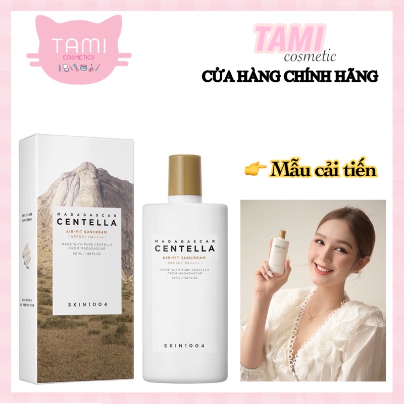 [Mã SKAMCLU9 giảm 10% đơn 100K] Kem Chống Nắng Skin1004 Madagascar Centella Air Fit Sun Cream Plus