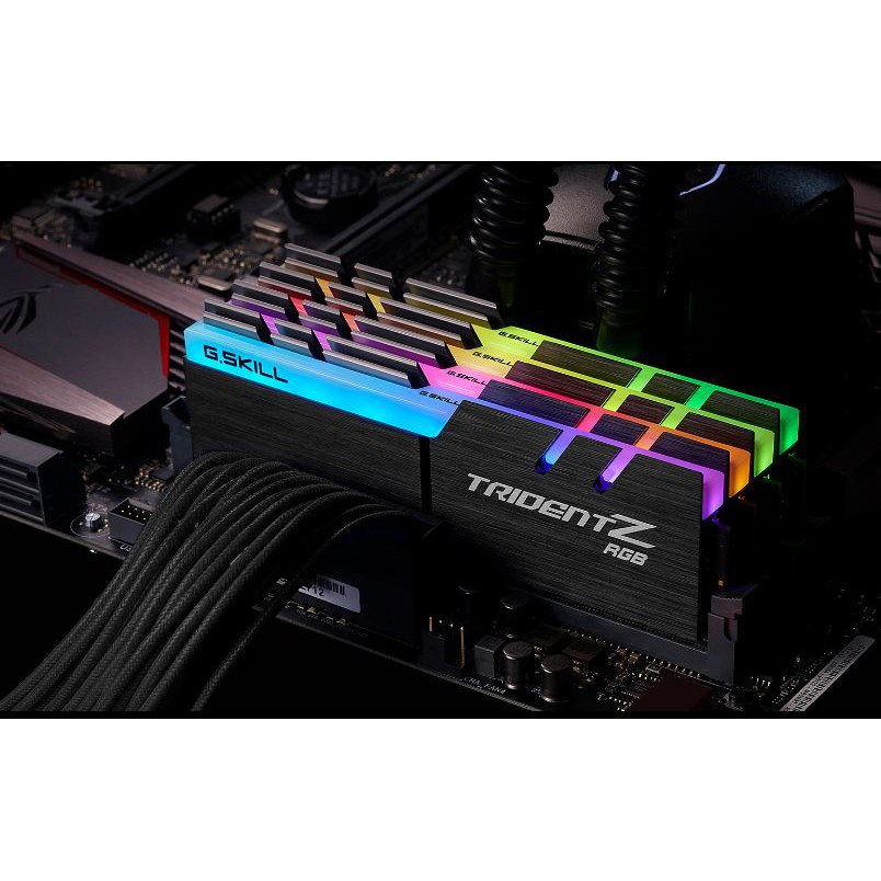 Ram Tản Nhiệt G.Skill DDR4 Trident Z RGB - Enhanced Performance 32GB ( 3000 / 3200 / 3600Mhz )