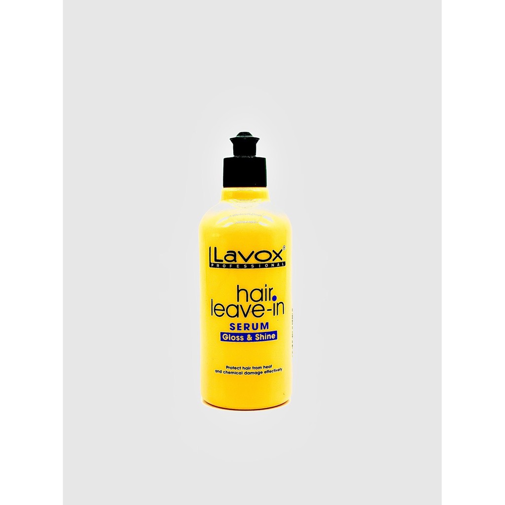 [HÀNG TỐT] SERUM LAVOX HAIR LEAVE-IN SERUM GLOSS & SHINE NĂNG LƯỢNG BẢO VỆ TRƯỚC KHI UỐN DUỖI - 250ml