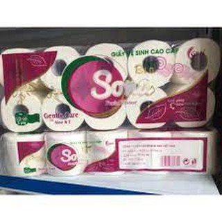 Giấy vệ sinh sona 3 lớp siêu dai mịn 1,6k