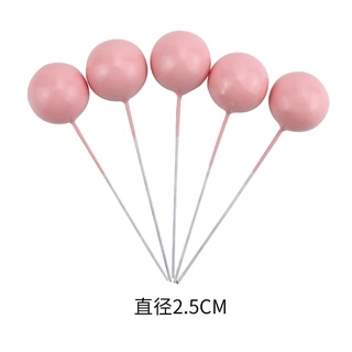 10 Gói Tiệc Sinh Nhật Macaron Bóng Bánh Topper Bánh Toppers Bánh Sinh Nhật Đồ Trang Trí
