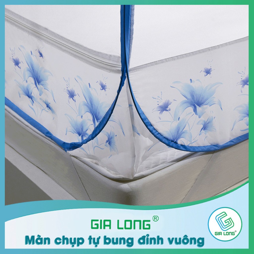 MÀN CHỤP ĐỈNH RỘNG CÓ CHÂN VIỀN VẢI CAO CẤP GIA LONG BẢO HÀNH CHÍNH HÃNG 1 NĂM