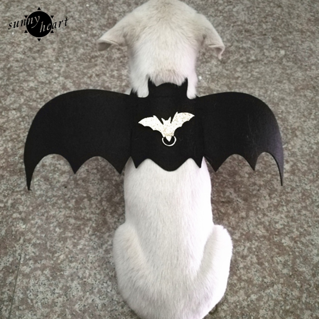 1 Bộ Dây Xích Và Đôi Cánh Dơi Siêu Nhẹ Hóa Trang Cho Thú Cưng