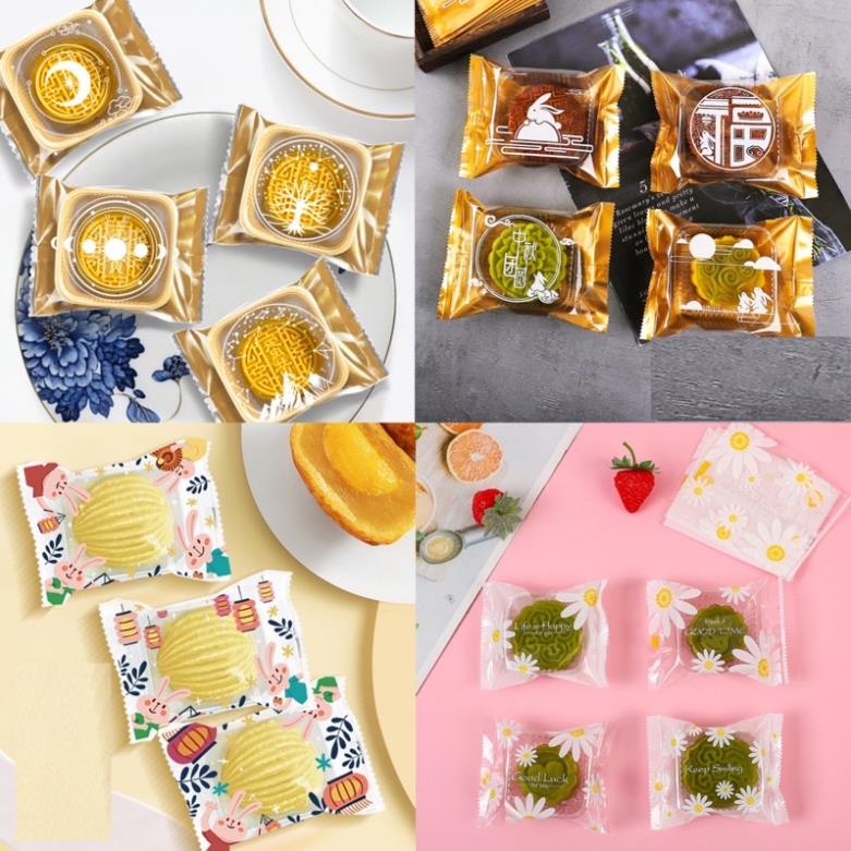 50 khay và túi đựng bánh trung thu 50g - 125g / KHAY BÁNH TRUNG THU, TÚI BÁNH TRUNG THU