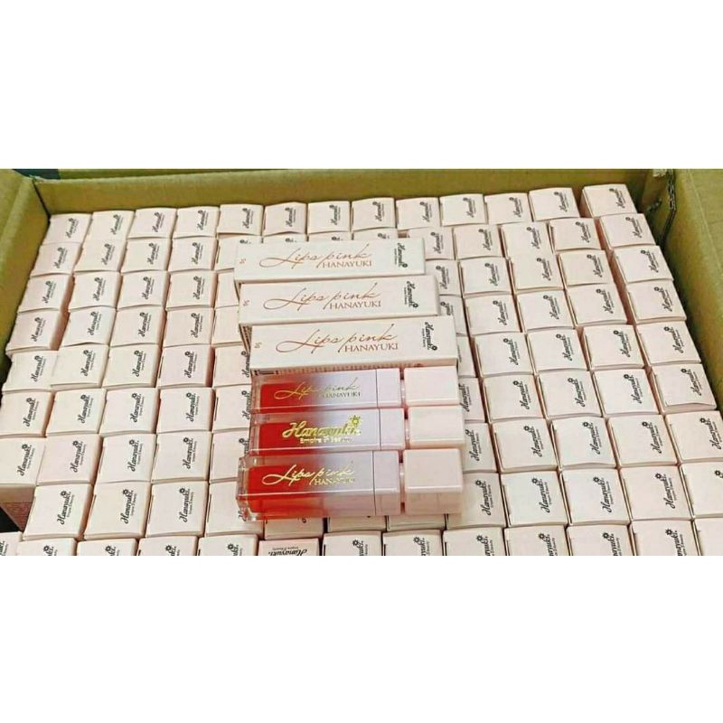 Son Dưỡng Hồng Môi Lips Pink Hanayuki - Dưỡng Môi Hết Thâm