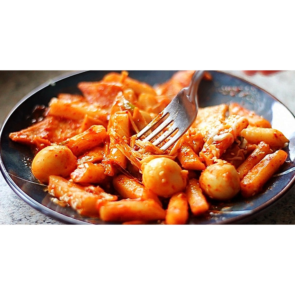 Bánh gạo tokbokki nhân phô mai Hàn Quốc 500G | BigBuy360 - bigbuy360.vn