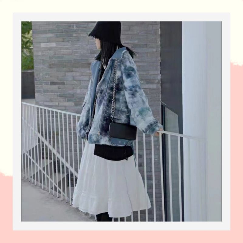 Chân váy dài xếp tầng bánh bèo dễ thương phòng cách hàn quốc,chân váy rời dài bigsize chữ a dành cho người mập chun 10