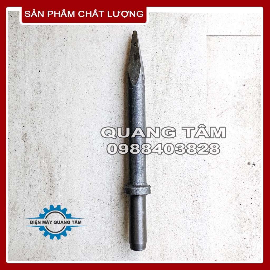 Mũi Đục Bê Tông Phi 24 x 25 x 300mm (30cm) dùng cho Máy Búa Đục Hơi G10 G11 G15