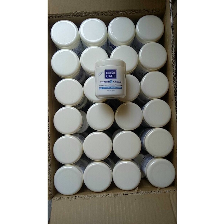 Kem massage mặt vitamin E Oreal Care 230g